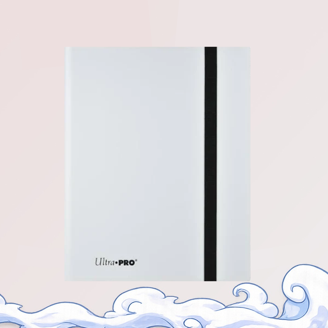 Carpeta 9 bolsillos PRO-Binder Eclipse Arctic White blanco Ultra Pro