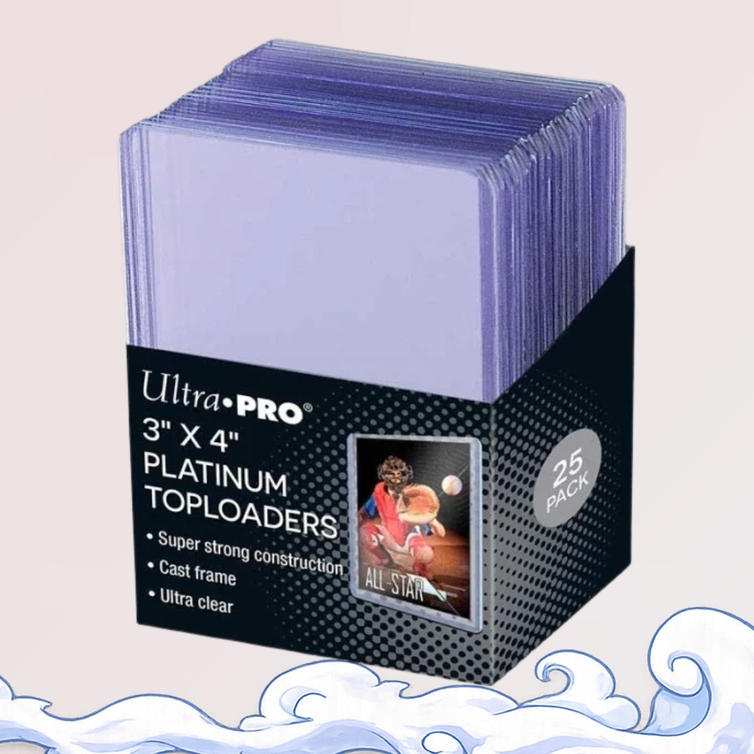 Fundas Standard Ultra Clear Platinum Toploader (25 Unidades) - Ultra Pro