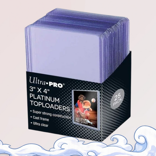 Fundas Standard Ultra Clear Platinum Toploader (25 Unidades) - Ultra Pro
