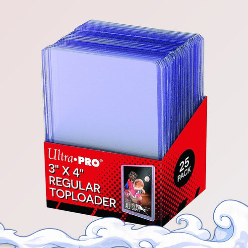 Fundas Standard Toploader Regular (25 unidades) Ultra Pro.